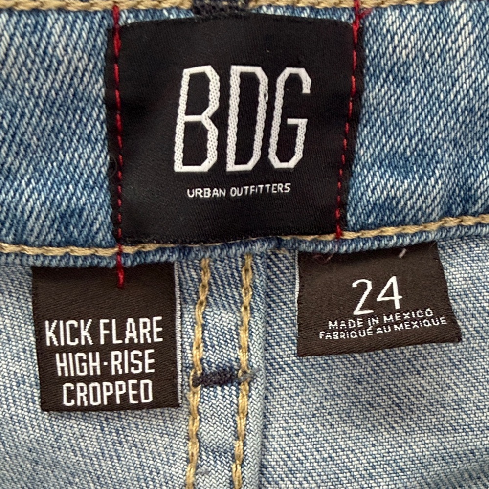 BDG Men's Light Blue Bootcut Jeans